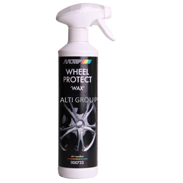 000733 AG wheel protect MOTIP Wosk ochronny do felg 500 ml Car Care Wheel Protect Wax
