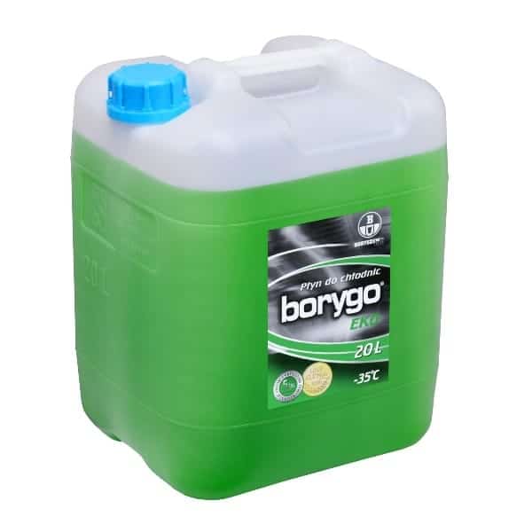 000tvo 1 BORYGO EKO - płyn do chłodnic zielony 20L