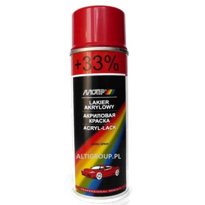 Lakier FIAT 189 czerwony 200 ml