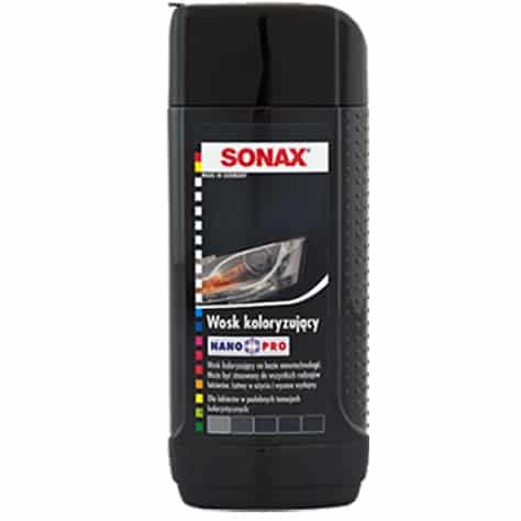 296141 SONAX NANOPRO Wosk koloryzujący 250ml - czarny