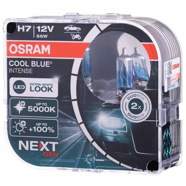 Żarówka OSRAM H7 12V55W COOL BLUE intense NEXTGEN kpl