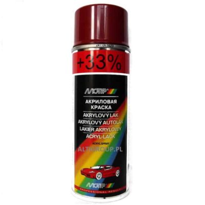 Lakier 489C czerwony NOR 200 ml