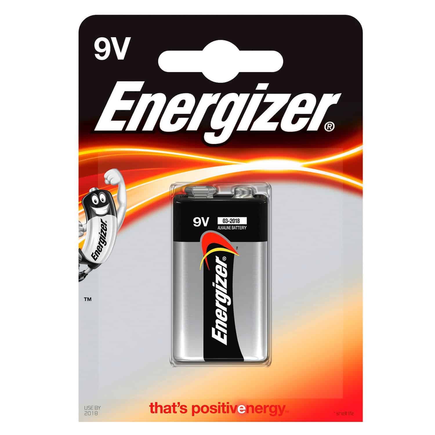 505650 1 Bateria ENERGIZER 6LR61(9V)