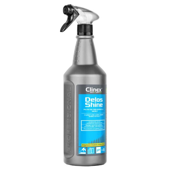 CLINEX Delos Shine - Płyn do pielęgnacji mebli 1L