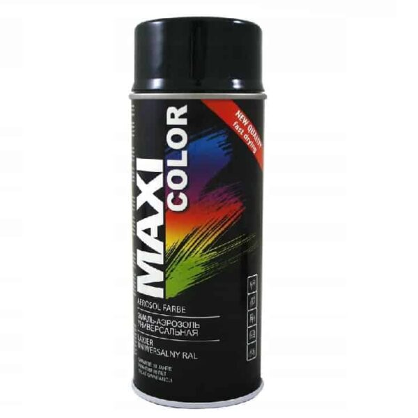 MOTIP MAXI COLOR RAL 9011- Lakier nitrocelulozowy, czarny grafitowy 400 ml