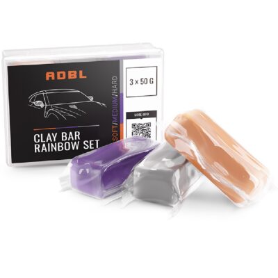 ADBL Glinki 3szt CLAY BAR RAINBOW SET 50g