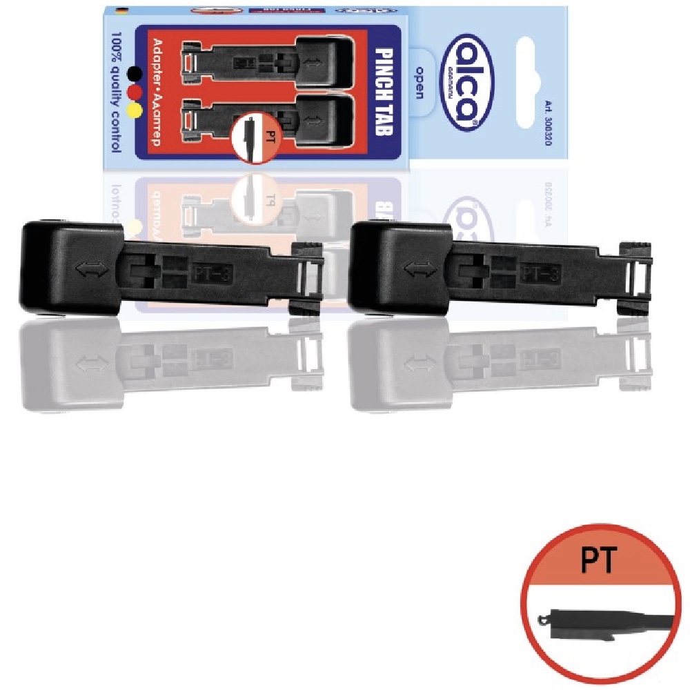 ALCA Adapter wycieraczki T4 PINCH TAB 2szt.