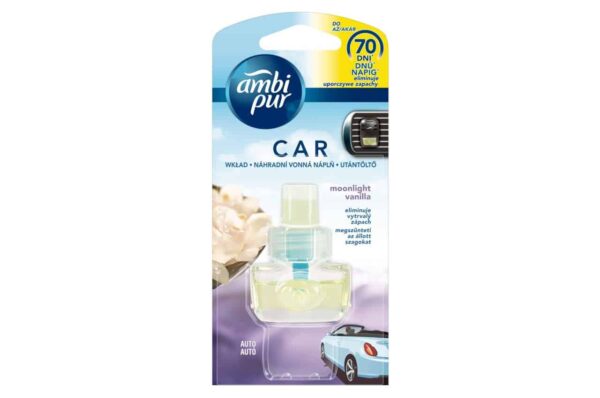 AMBI PUR nowy WKLAD Vanilla Moonlight Wkład do zapachu samochodowego Vanilia Moonlight od AMBI PUR Car