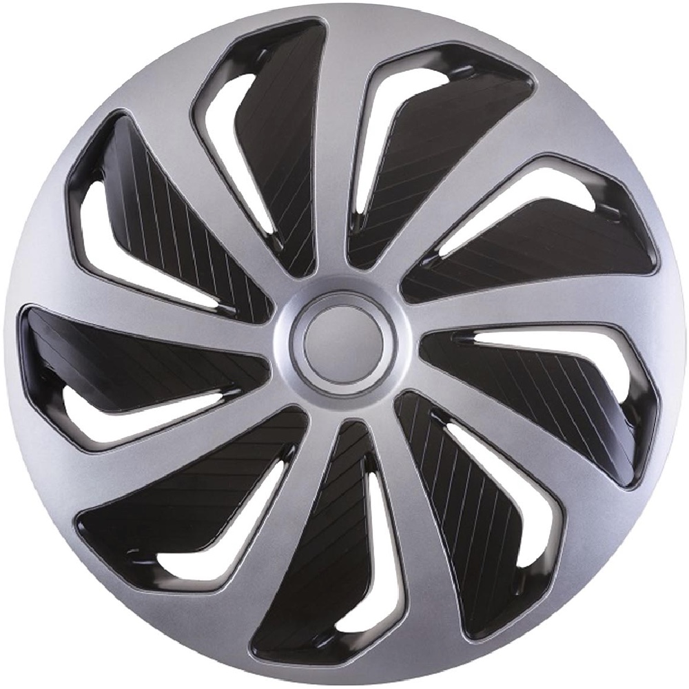 AMIO Kolpaki 15 cali WIND Czarno Srebrne Hurtownia Sklep Tarnow Kołpaki 15” WIND Czarno-srebrne 4szt.