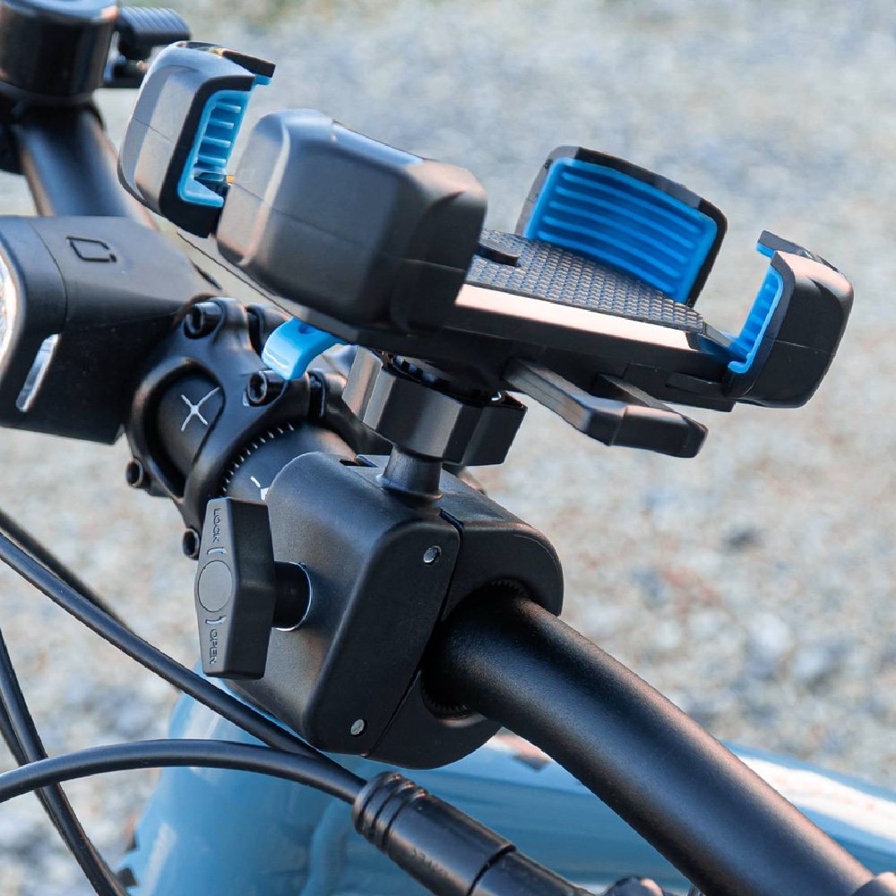 AMIO Uchwyt do telefonu na rower motocykl skuter obrotowy Hurtownia Sklep Tarnow AMIO Uchwyt telefonu na rower motocykl skuter obrotowy - obrazek 2