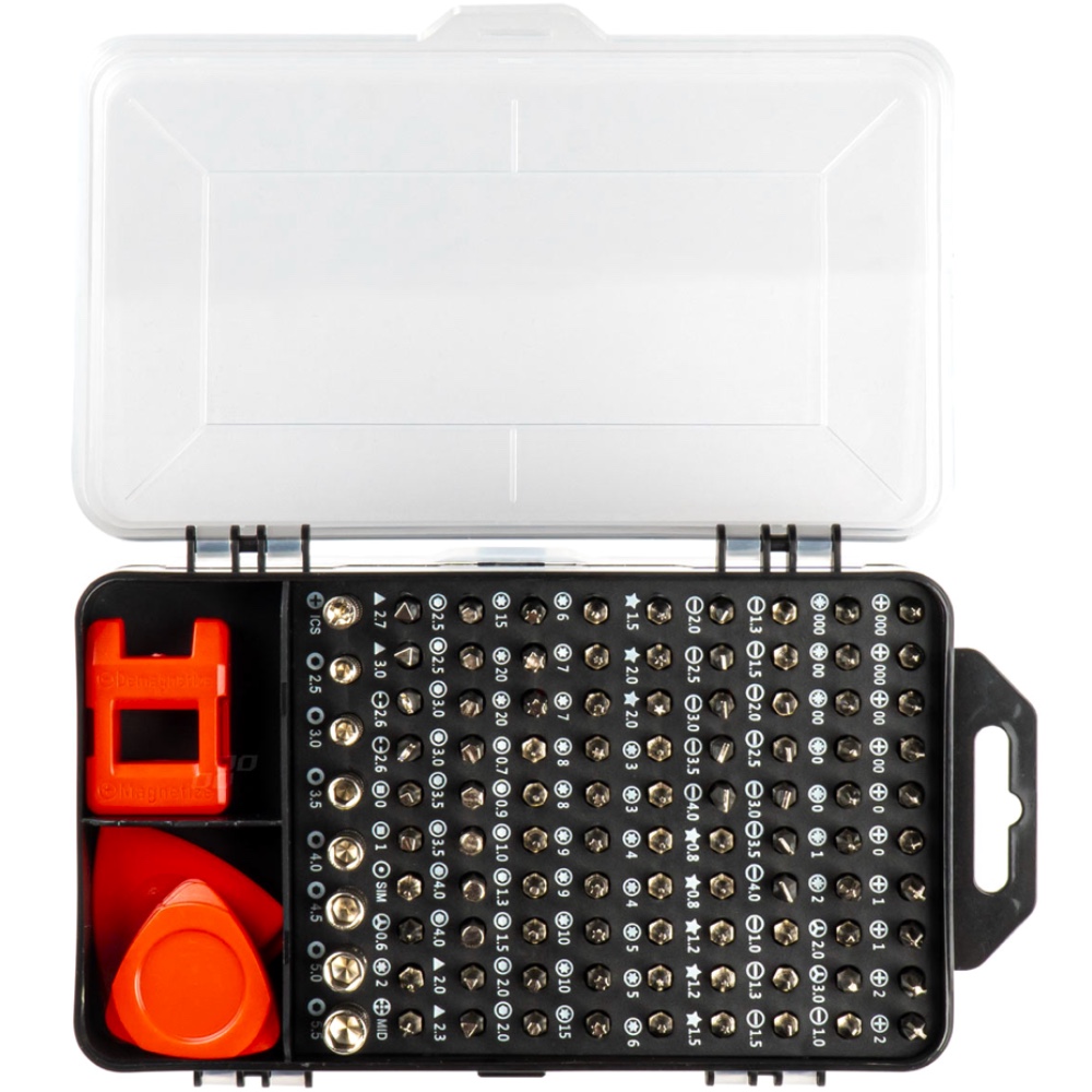 AMIO Wkretaki precyzyjne w walizce 115 elelentow Hurtownia Sklep Tarnow AMIO Wkrętaki precyzyjne w walizce 115 el. Zestaw śrubokręty torxy bity wkrętaki - obrazek 2