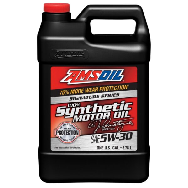 AMSOIL 5W30 Signature Series Synthetic Motor Oil 5W 30 38 L Syntetyczny olej silnikowy AMSOIL Signature Series 5W30 Synthetic Motor Oil 3,8 L Syntetyczny olej silnikowy
