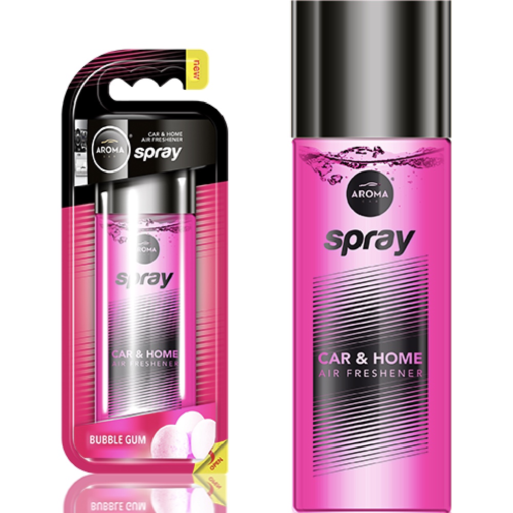 AROMA Pump Spray BUBBLE GUM 50ml perfumy samochodowe