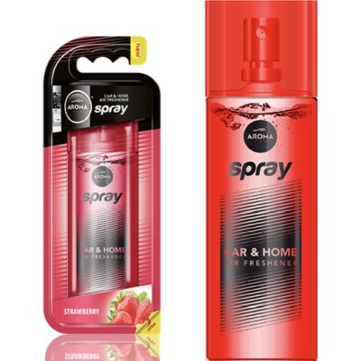 AROMA Pump Spray STRAWBERRY 50ml perfumy samochodowe