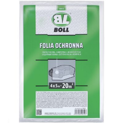 BOLL Folia ochronna lakiernicza malarska 4x5m 20m²