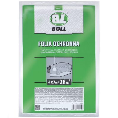 BOLL Folia ochronna lakiernicza malarska 4x7m 28m²