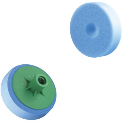 BOLL Gąbka polerska MINI na gwint M14 Ø80mm NIEBIESKA (super twarda)