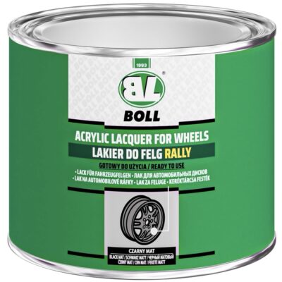 BOLL Lakier do felg czarny MAT 500ml na pistolet