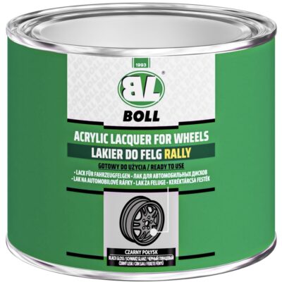 BOLL Lakier do felg CZARNY POŁYSK 500ml na pistolet