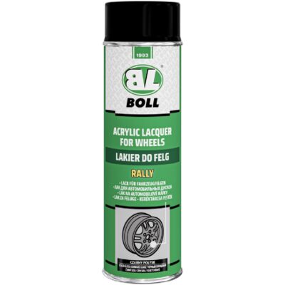 BOLL Lakier do felg CZARNY POŁYSK 500ml spray