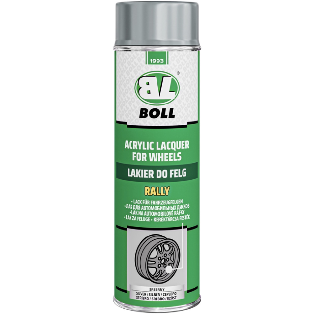 BOLL Lakier do felg SREBRNY 500ml spray