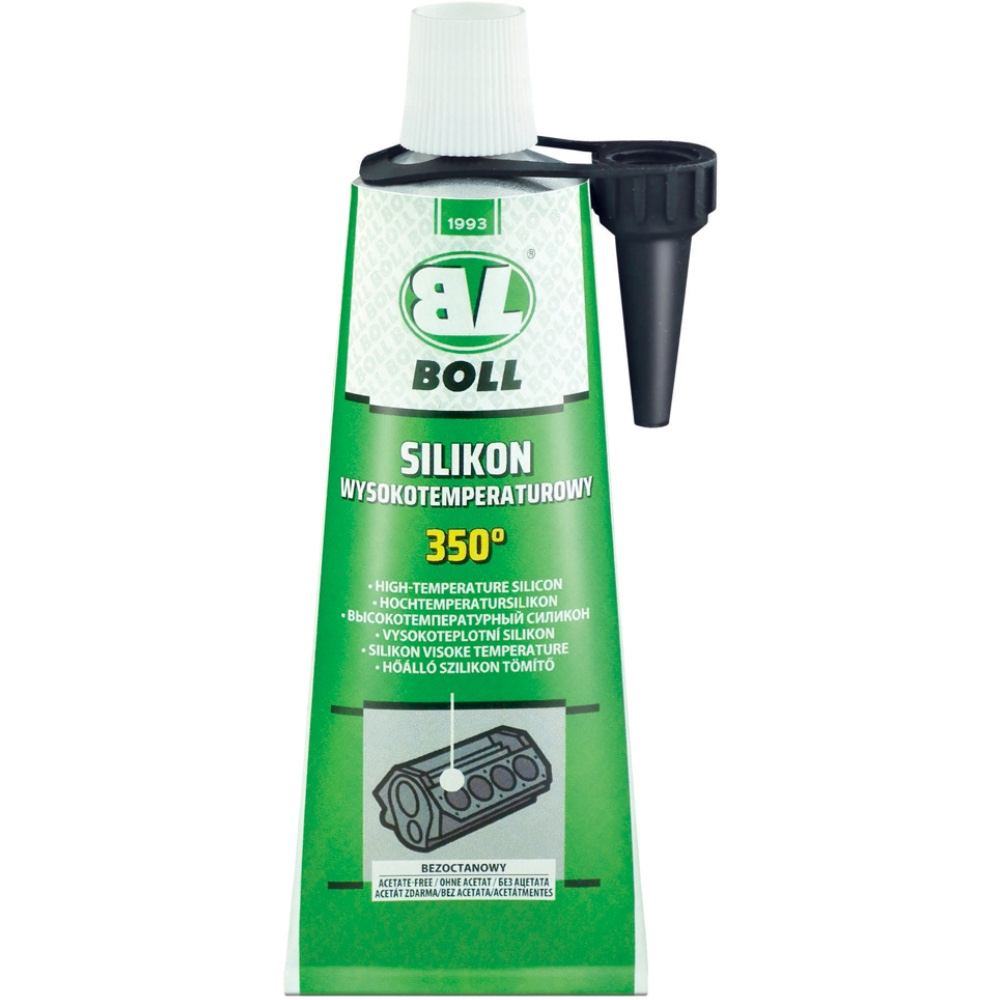 BOLL Silikon wysokotemperaturowy czarny 350°C 80 ml Hurtownia Sklep Tarnow BOLL Silikon wysokotemperaturowy 350°C czarny 80 ml