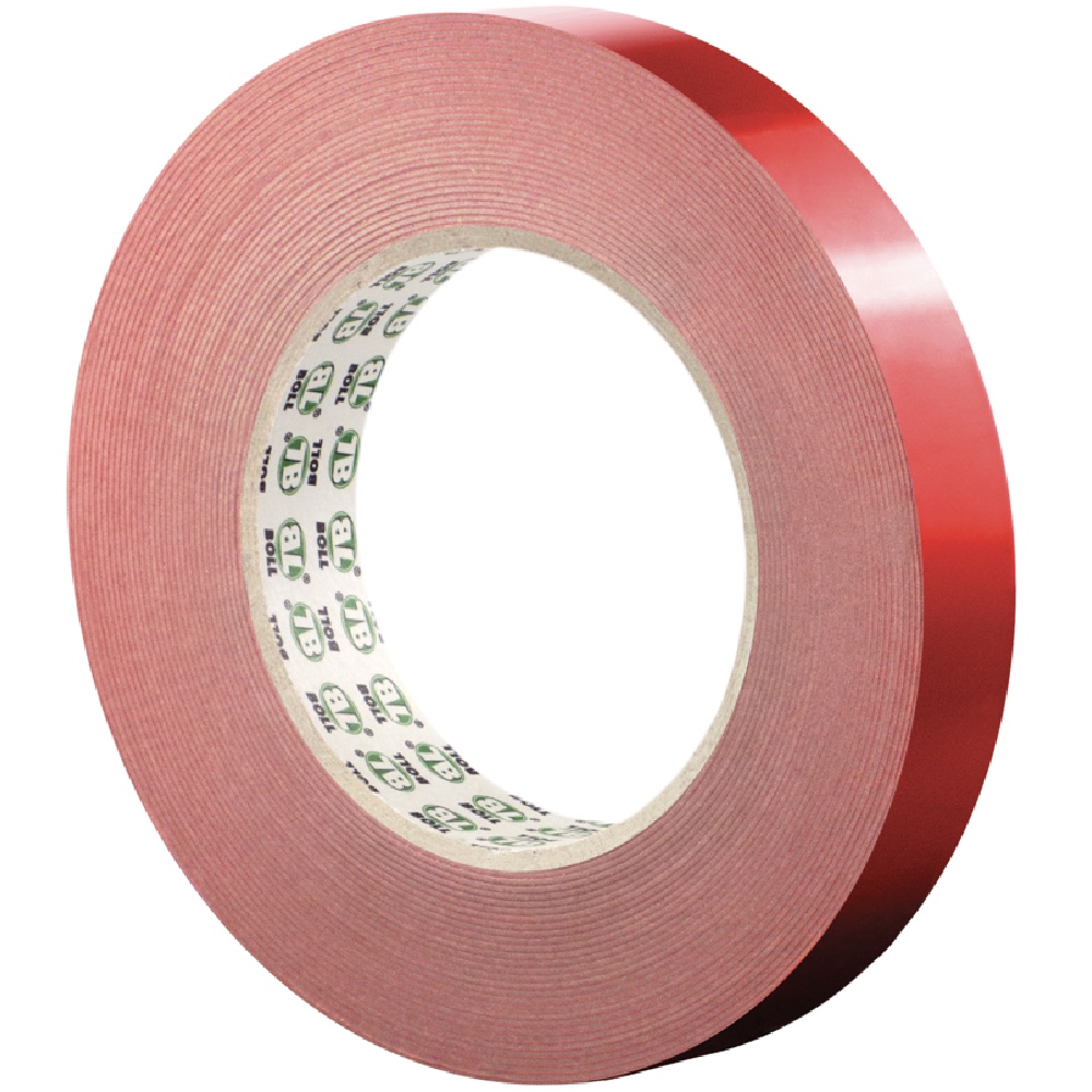 BOLL Tasma akrylowa dwustronnie klejaca 19mm 10m czerwona wzmocniona Hurtownia Sklep Tarnow BOLL Taśma akrylowa dwustronnie klejąca 19mm 10m czerwona wzmocniona