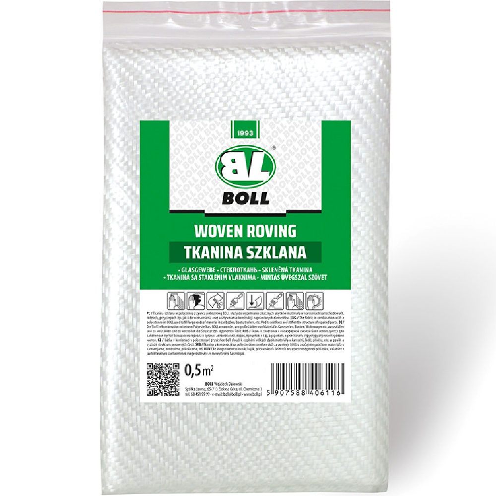 BOLL Tkanina szklana Hurtownia Sklep Tarnow 1 BOLL Tkanina szklana 0,5m2 500g/m2