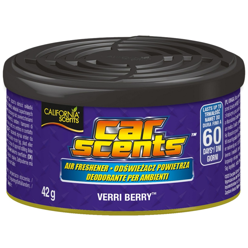 CALIFORNIA SCENTS Verri Berry Puszka zapachowa 42g Hurtownia Sklep Tarnow CALIFORNIA SCENTS Verri Berry - Puszka zapachowa 42g