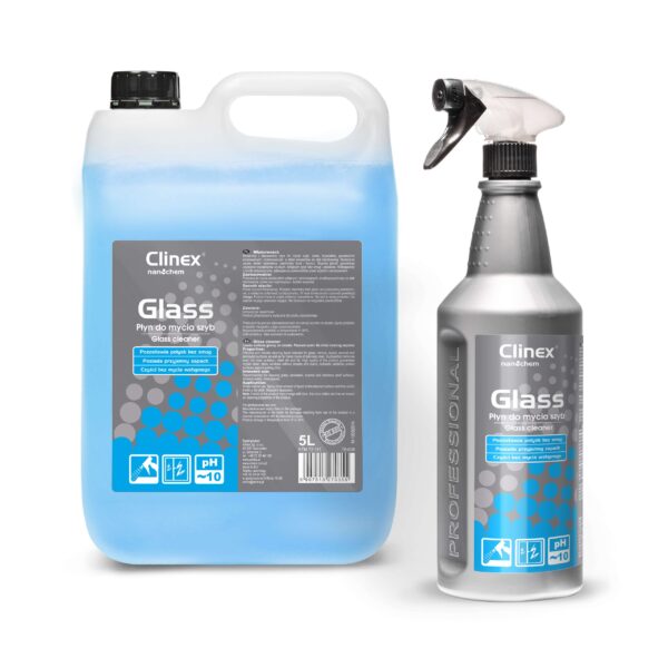 Clinex Glass plyn do mycia szyb Tarnow scaled 1 CLINEX Glass 5L Skuteczny płyn do mycia szyb