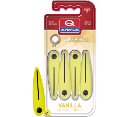 Dr.Marcus EASY CLIP Vanilla Zapach samochodowy 4 szt.