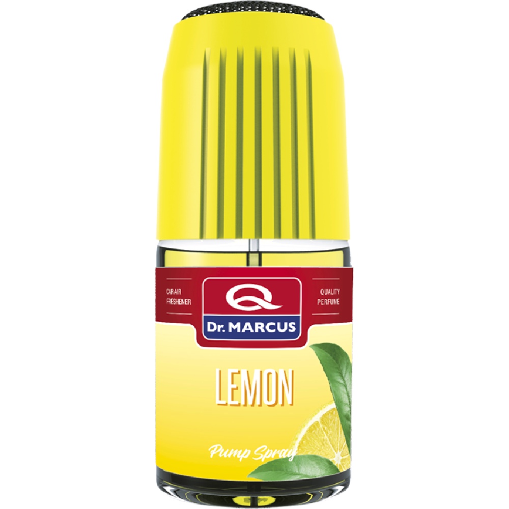 DR MARCUS Pump Spray LEMON Cytrynowy odswiezacz zapachu do samochodu Hurtownia Sklep Tarnow Dr.Marcus Pump Spray Lemon Zapach samochodowy w atomizerze