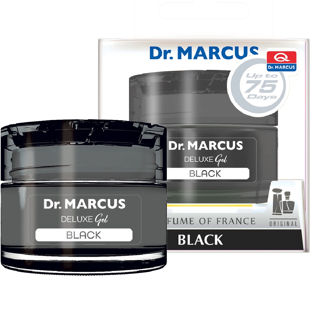 Dr Marcus Senso Deluxe Gel Black Zapachowy zel w sloiczku Dr. Marcus Senso Deluxe Gel Black Zapachowy żel w słoiczku