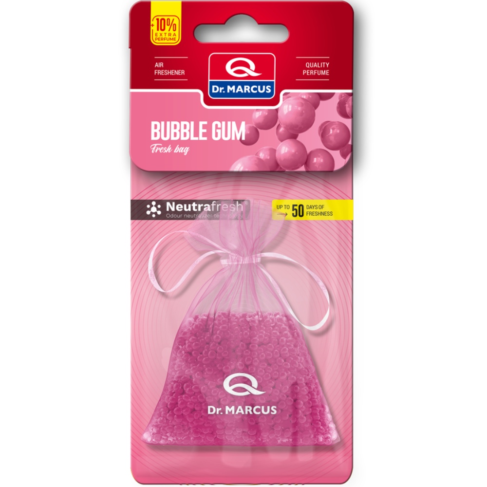 Dr.Marcus Fresh Bag Bubble Gum Woreczek zapachowy guma balonowa Hurtownia Sklep Tarnow Dr.Marcus Fresh Bag Bubble Gum Woreczek zapachowy guma balonowa