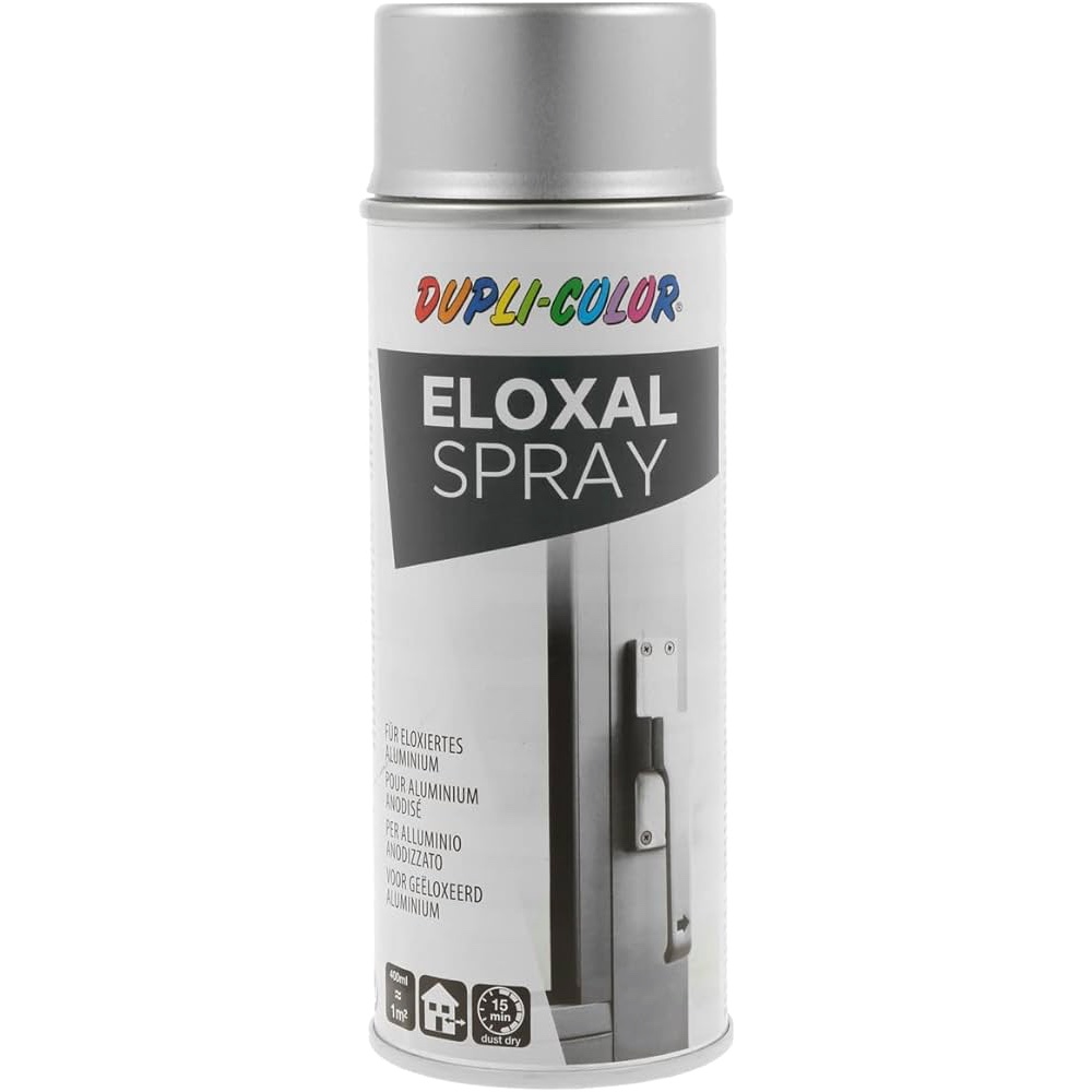 Dupli Color Eloxal Spray 400ml Lakier srebrny do anodyzowanego aluminium Hurtownia Sklep Tarnow Dupli Color Eloxal Spray 400ml Lakier srebrny do anodyzowanego aluminium