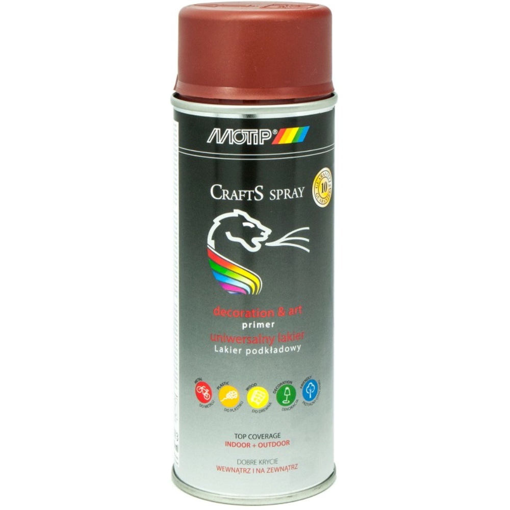 Emalia CRAFTS podklad czerwony 400 ml Hurtownia Sklep Tarnow Emalia CRAFTS podkład czerwony 400 ml