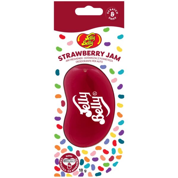 Jelly Belly 3D Air Freshener STRAWBERRY