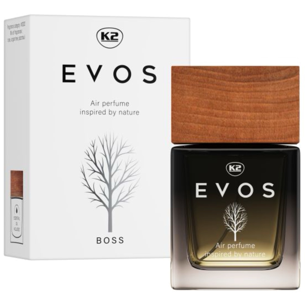 K2 Evos Boss 50ml perfumy samochodowe flakonik Hurtownia Sklep Tarnow K2 Evos Boss 50ml perfumy samochodowe flakonik