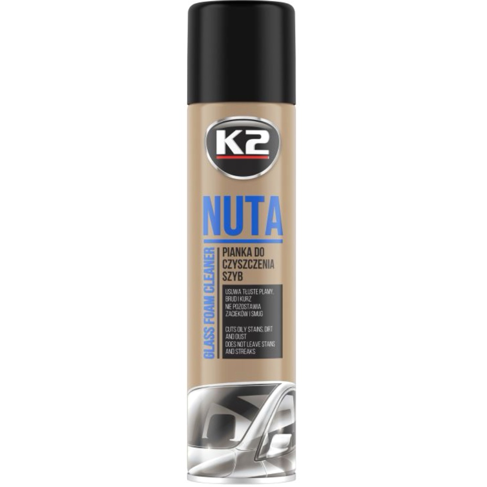 K2 Nuta 600 ml Pianka do mycia szyb w sprayu Hurtownia Sklep Tarnow K2 Nuta 600 ml Pianka do mycia szyb w sprayu