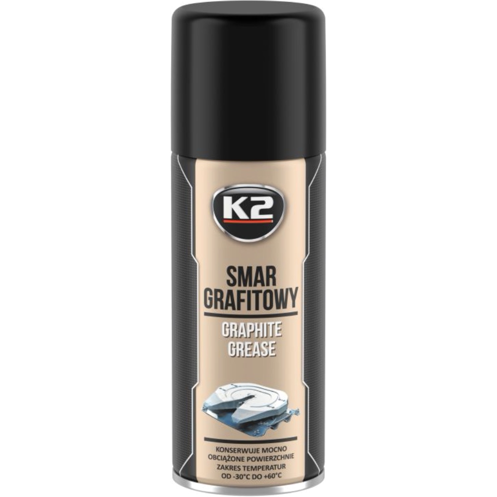 K2 Smar Grafitowy spray 400 ml W130 Hurtownia Sklep Tarnow K2 Smar Grafitowy spray 400 ml W130