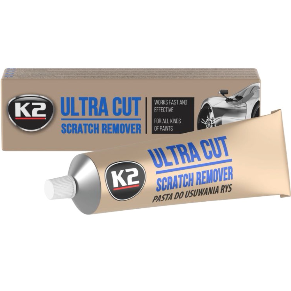K2 Ultra Cut pasta do usuwania rys 100g Hurtownia Sklep Tarnow K2 Ultra Cut pasta do usuwania rys 100g