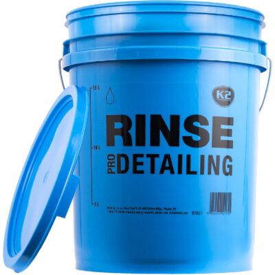 K2 Wiadro detailingowe 20L "Rinse" niebieskie