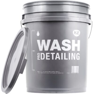 K2 Wiadro detailingowe 20L "Wash" szare