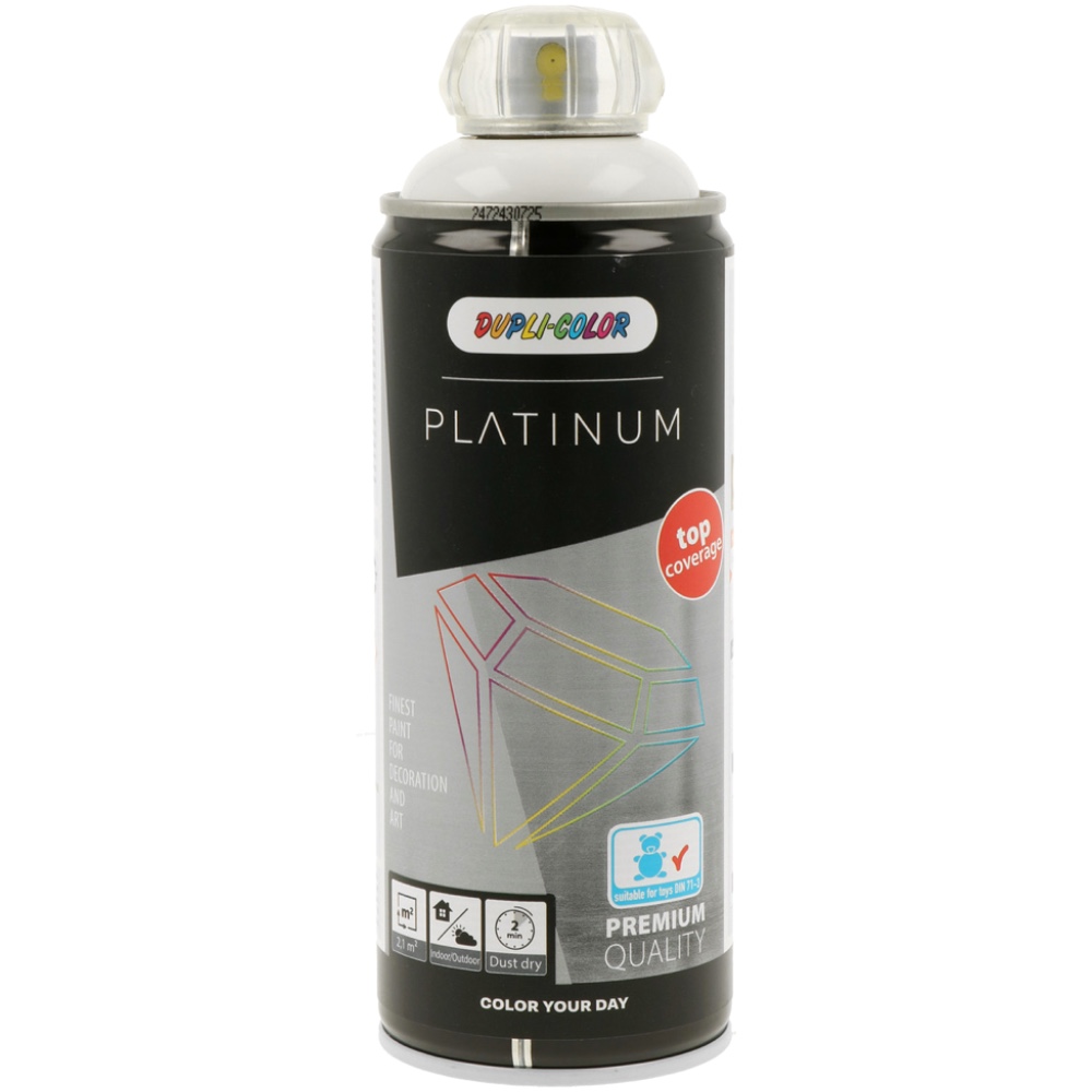 Lakier PLATINUM RAL 9010 bialy blyszczacy 400 ml Hurtownia Sklep Tarnow Lakier PLATINUM RAL 9010 biały połysk 400 ml