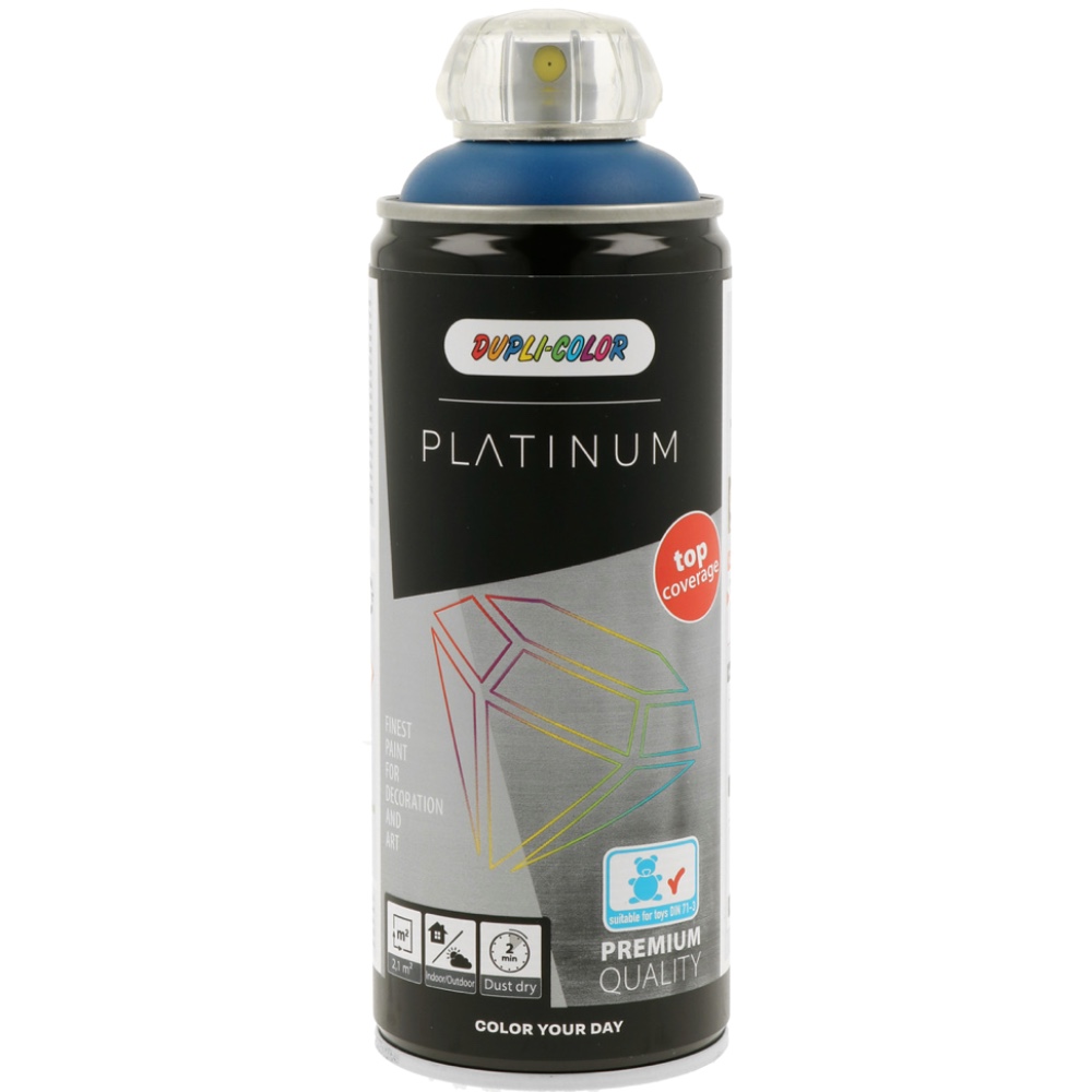 Lakier RAL5010 PLATINUM 400ml niebieski polmat satyna spray Hurtownia Sklep Tarnow Lakier RAL5010 PLATINUM 400ml niebieski półmat satyna spray