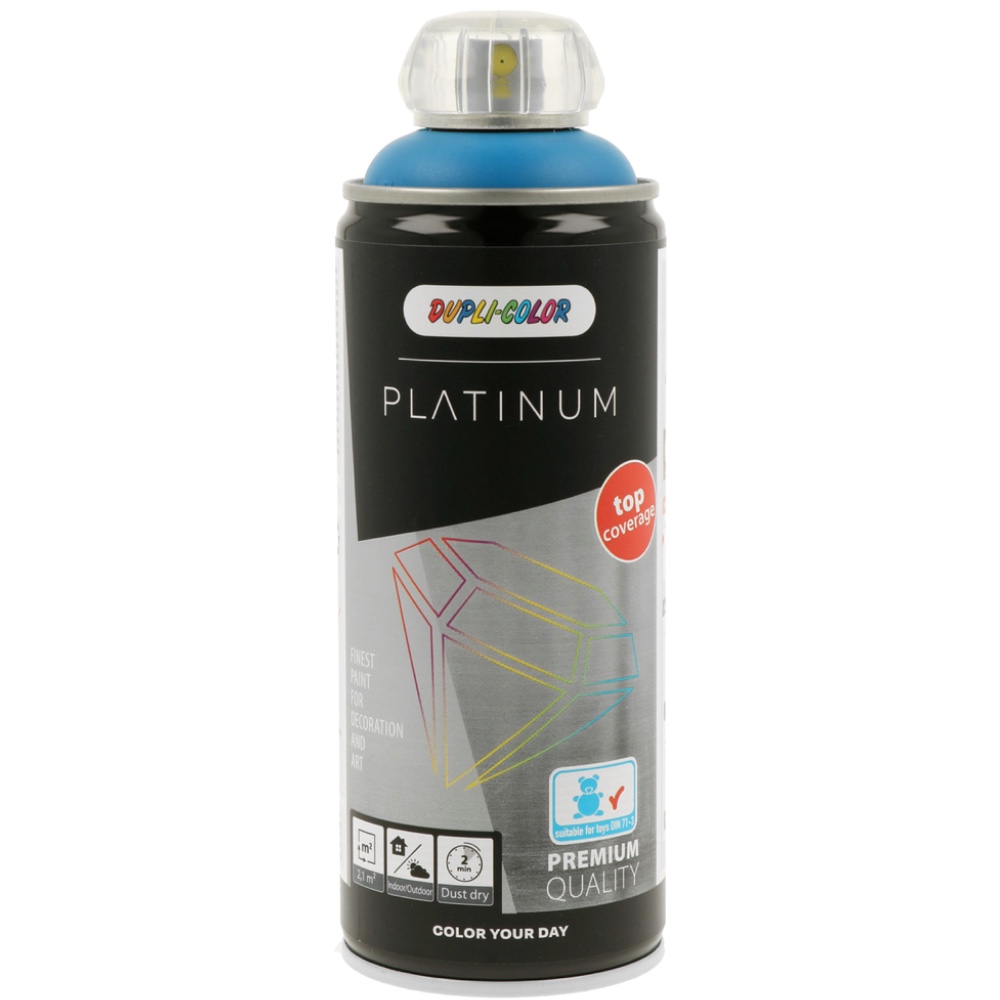 Lakier RAL5015 PLATINUM 400ml niebieski polmat satyna spray Hurtownia Sklep Tarnow Lakier RAL5015 PLATINUM 400ml niebieski półmat satyna spray