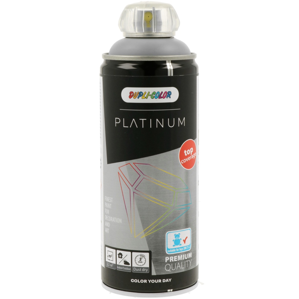 Lakier RAL7001 PLATINUM szary 400ml polmat spray Hurtownia Sklep Tarnow Lakier RAL7001 PLATINUM szary 400ml półmat spray