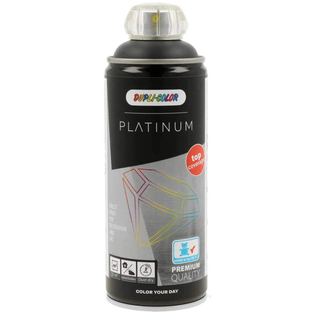 Lakier RAL7016 PLATINUM 400ml polmat szary antracyt spray Hurtownia Sklep Tarnow Lakier RAL7016 PLATINUM 400ml półmat szary antracyt spray