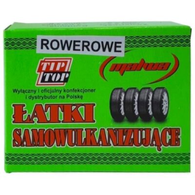 Łatki samowulkanizujące rowerowe zestaw z klejem TipTop Malwa