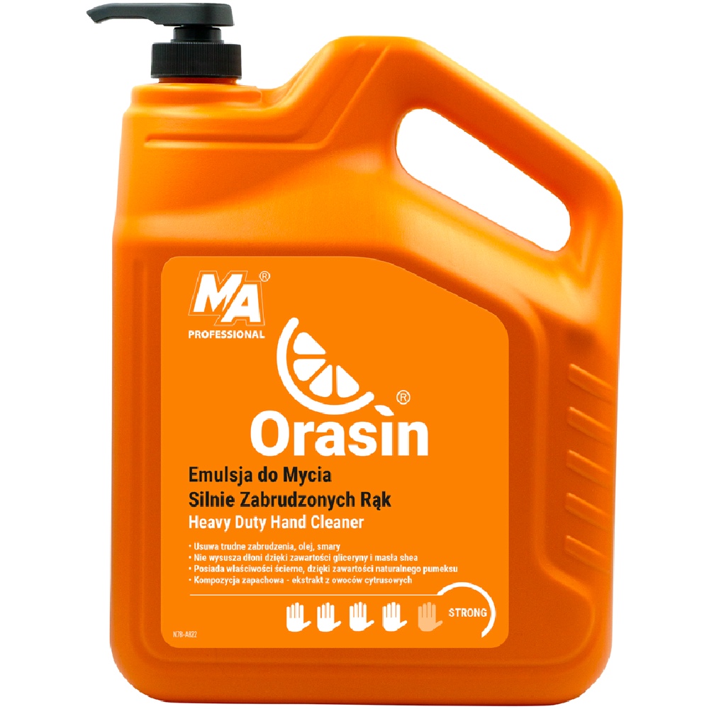 MA PROFESSIONAL ORASIN 5,5kg Emulsja do mycia silnie zabrudzonych rąk